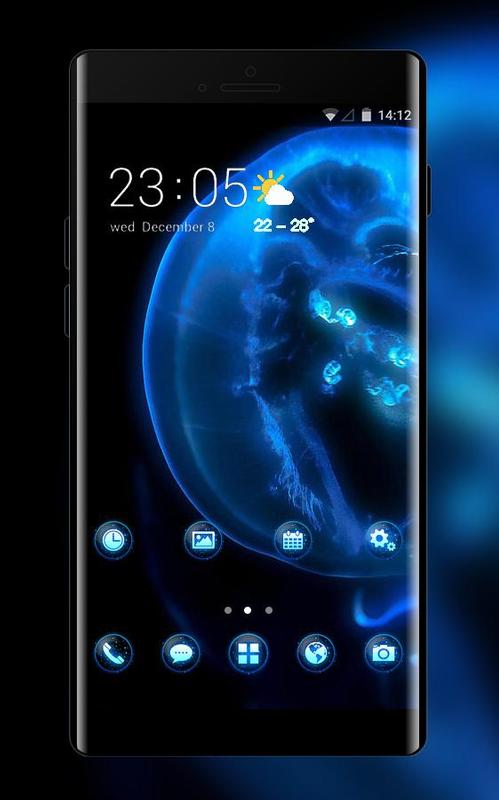 Theme For Samsung Galaxy A7 Jellyfish Wallpaper For Android Apk
