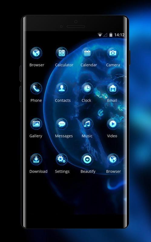 Theme For Samsung Galaxy A7 Jellyfish Wallpaper For Android Apk
