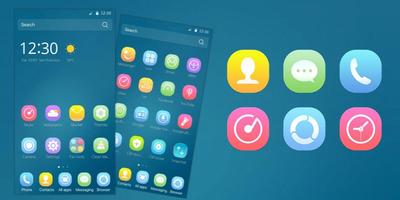 J7 Theme for Samsung Galaxy ảnh chụp màn hình 3