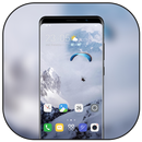 Theme for galaxy A8 plus cool advantage gliding APK