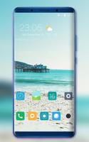 Beach sky theme | OPPO Realme C1 wallpaper Affiche