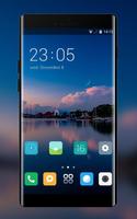 Theme for seashore village one plus6 wallpaper Affiche