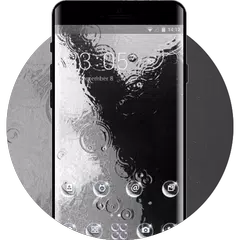 Raindrop theme crystal bokeh wallpaper APK download