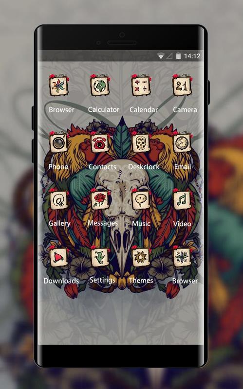 91 Demonic Skull Wallpaper Demon Skull On Fire Cartoon