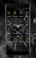 Skull theme demon vampire gun black wallpaper capture d'écran 1