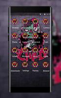 Skull theme hip-hop music graffiti wallpaper HD screenshot 1