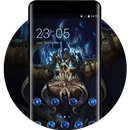 Skull bone theme demon gothic wallpaper-APK