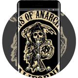 Skeleton theme wallpaper sons of anarchy tv biểu tượng