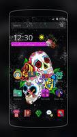 Sugar Skull Theme Affiche