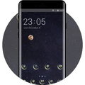 Space Theme For Moon Night Star Nature Flower