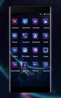 1 Schermata Space galaxy theme ae69 of mystery stars and