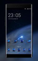 Space galaxy theme wallpaper hubble star پوسٹر