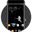 Theme for huawei p20 astronaut space wallpaper APK