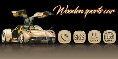 Wooden sports car capture d'écran 3