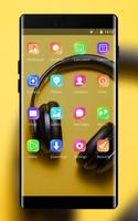 Sports music theme | OPPO Realme C1 wallpaper syot layar 1