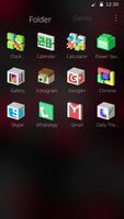 3D Square Theme ภาพหน้าจอ 2