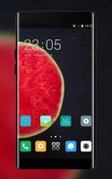 Theme for watermelon xiaomi mi a1 poster