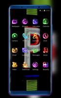 Theme for parking sign neon light simple wallpaper screenshot 1