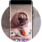 Theme for puppy pet oppo r17 wallpaper icon