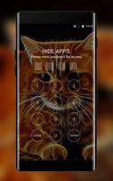 Kitty theme 3D Cat animal Live Wallpaper screenshot 2