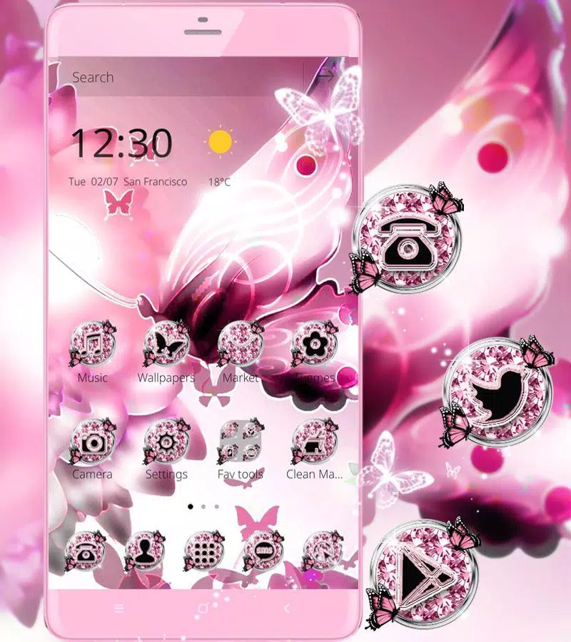 Pink Butterfly Theme Wallpaper APK for Android Download Pink Butterfly Theme Wallpaper APK for Android Download