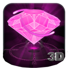 Pink Diamond Love 3D biểu tượng