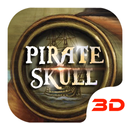 3D Tema del cráneo del pirata APK
