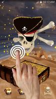 Pirate Skull 3D Theme capture d'écran 1