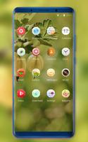 Theme for fall fresh fruit wallpaper screenshot 1