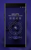 Theme for purple metal decoration wallpaper screenshot 2