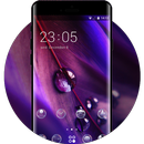 Purple Romantic Theme & Wallpaper Icon Pack APK