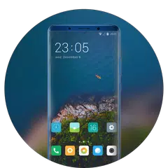 Скачать Theme for redmi 6A nature island forest wallpaper APK