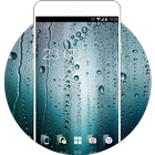 Icona Water Drop HD Wallpaper Theme for Gaxlxy A7