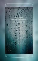 Water Drop HD Wallpaper Theme for Gaxlxy A7 スクリーンショット 2