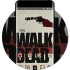 War theme the walking dead rick grimes wallpaper icône