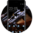 War weapon theme assault carbine m4 gun wallpaper آئیکن