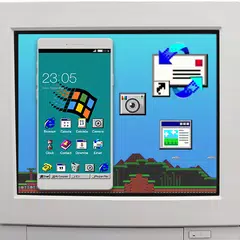 Windroid Theme for windows 95 PC Computer Launcher APK Herunterladen