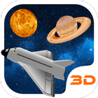 Space Rocket 3D Theme アイコン