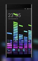 Theme for technology music live wallpaper Affiche