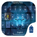 Dire Wolf Theme&Emoji Keyboard APK