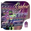 Rainbow Aurora 3D Emoji Theme APK