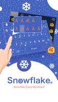 Snowflake Theme&Emoji Keyboard 스크린샷 1