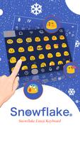 برنامه‌نما Snowflake Theme&Emoji Keyboard عکس از صفحه
