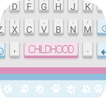 Childhood Theme&Emoji Keyboard