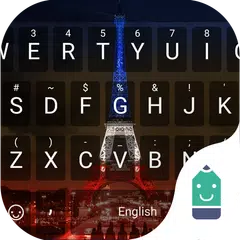 Paris s'allume Emoji Keyboard