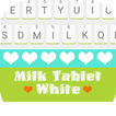 Milk Tablet White Theme