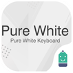 Pure White Theme&Emoji Keyboard