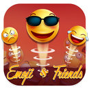 Emoji Friends Theme Keyboard APK