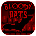 Bloody Bats Theme&Emoji Keyboard icône