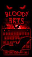 Bloody Bats Theme&Emoji Keyboard poster